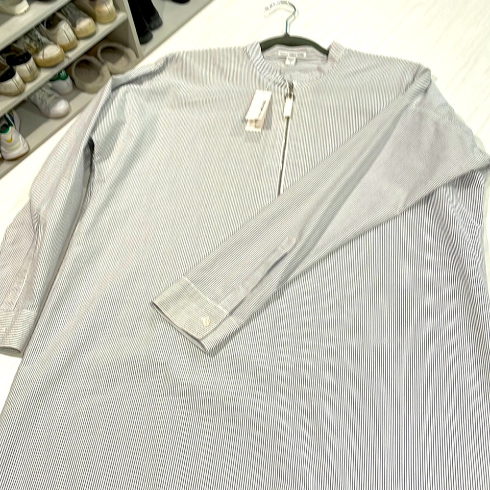 James Perse dress/coverup. NWT. Size 1 (medium). 75 cotton/25 poly.